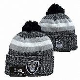 Las Vegas Raiders 2025 Knit Hats 002,baseball caps,new era cap wholesale,wholesale hats